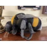 A film prop bumble bee, 104 cm wide