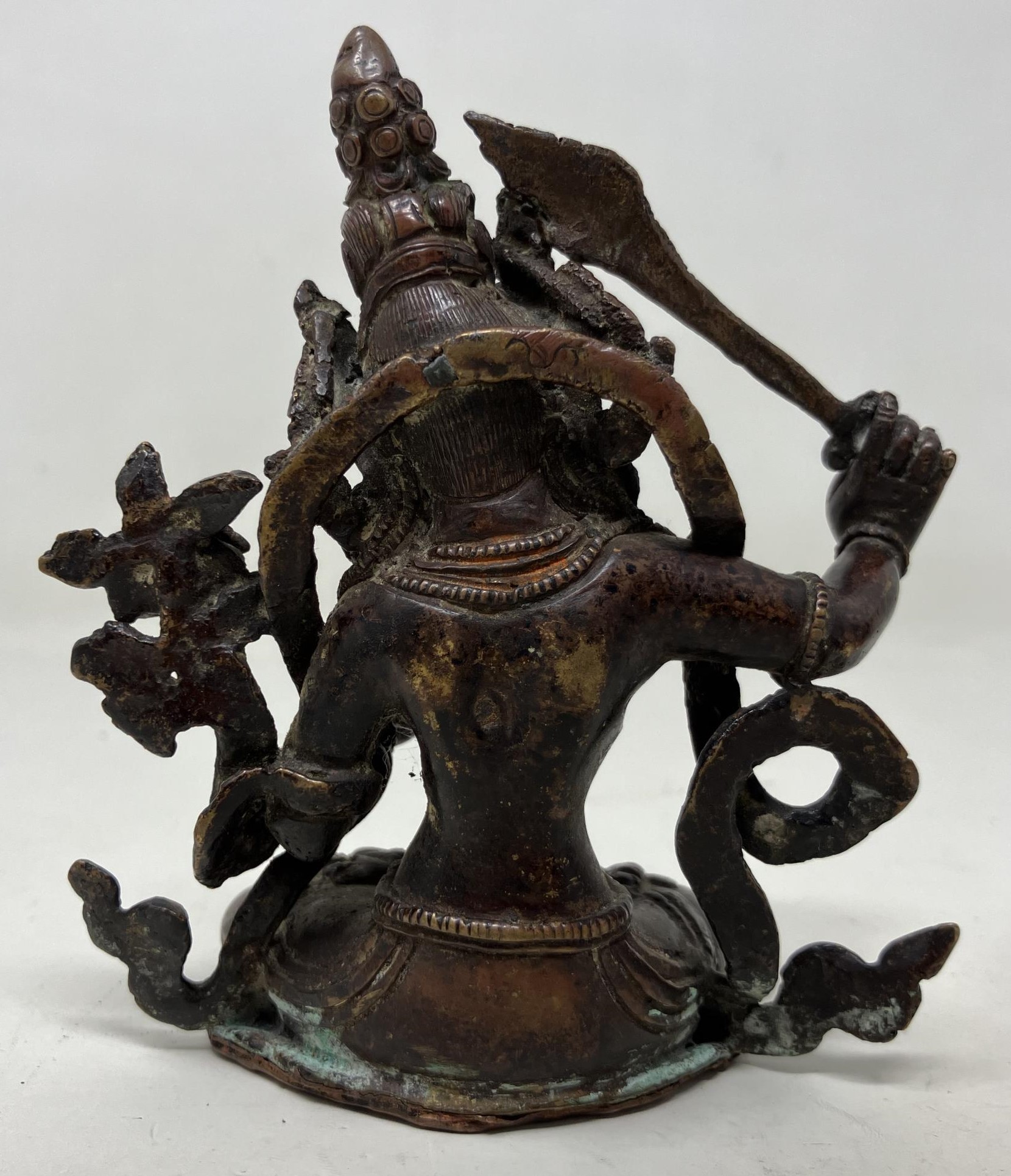 A bronze Buddha, 10 cm high - Image 2 of 3