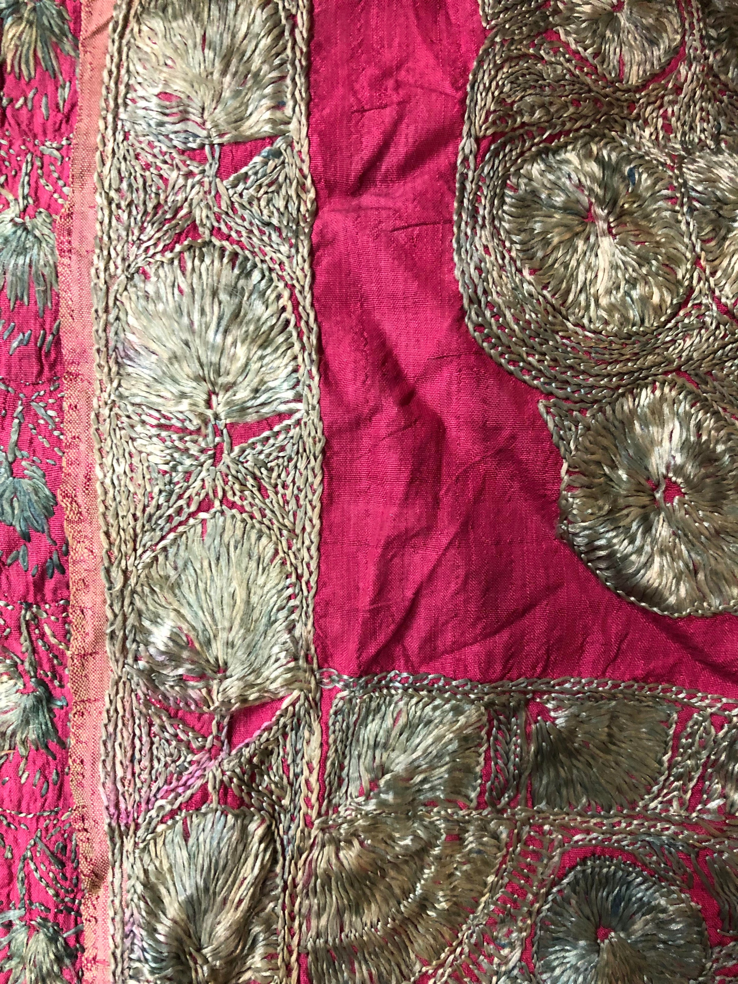 ***Regretfully Withdrawn*** A 19th century French pink ground jacket, and assorted other textiles - Image 11 of 12