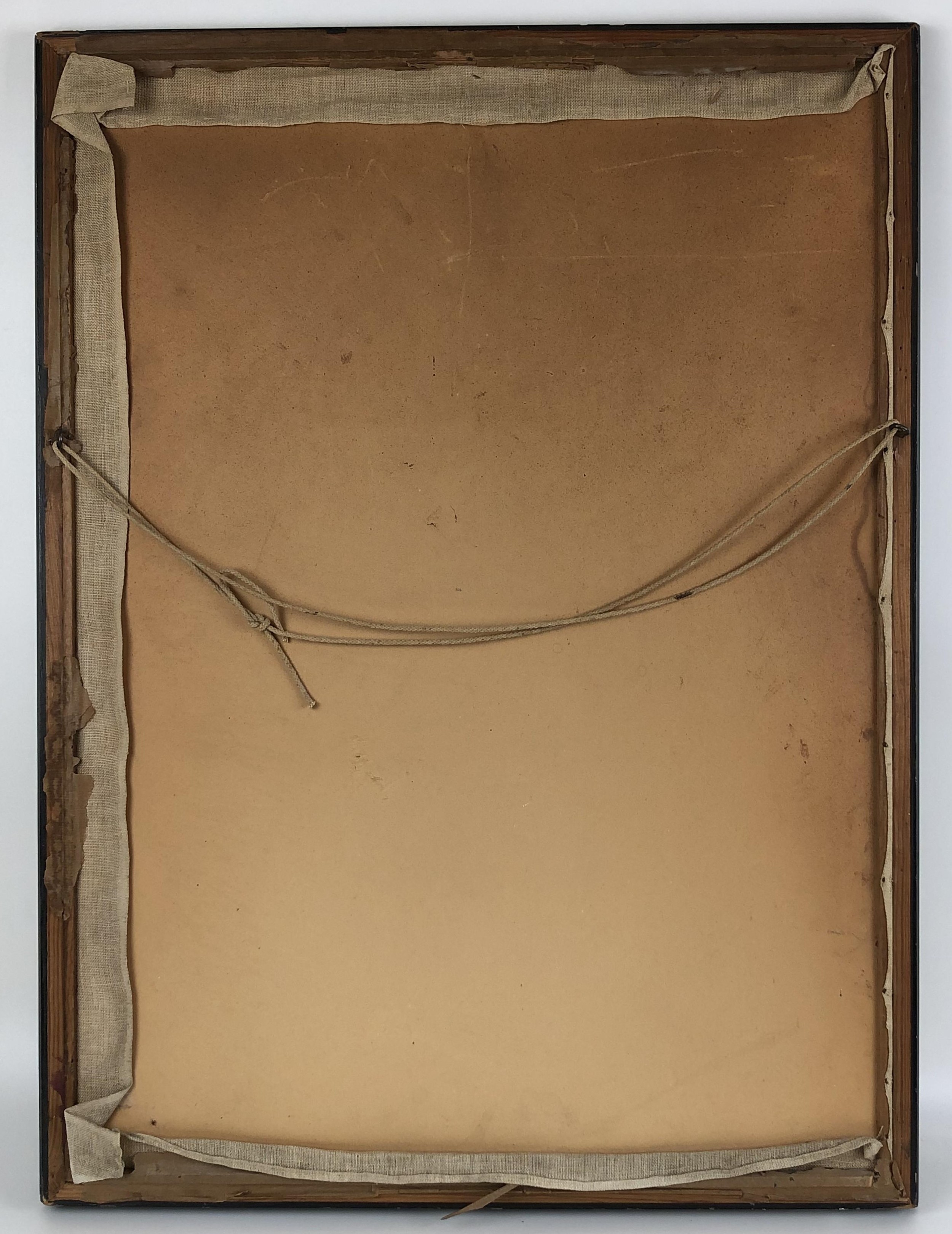 A sampler, AN ADDRESS TO THE DEITY, initialled AW, 1932, framed and glazed, 66 x 47 cm - Bild 2 aus 2