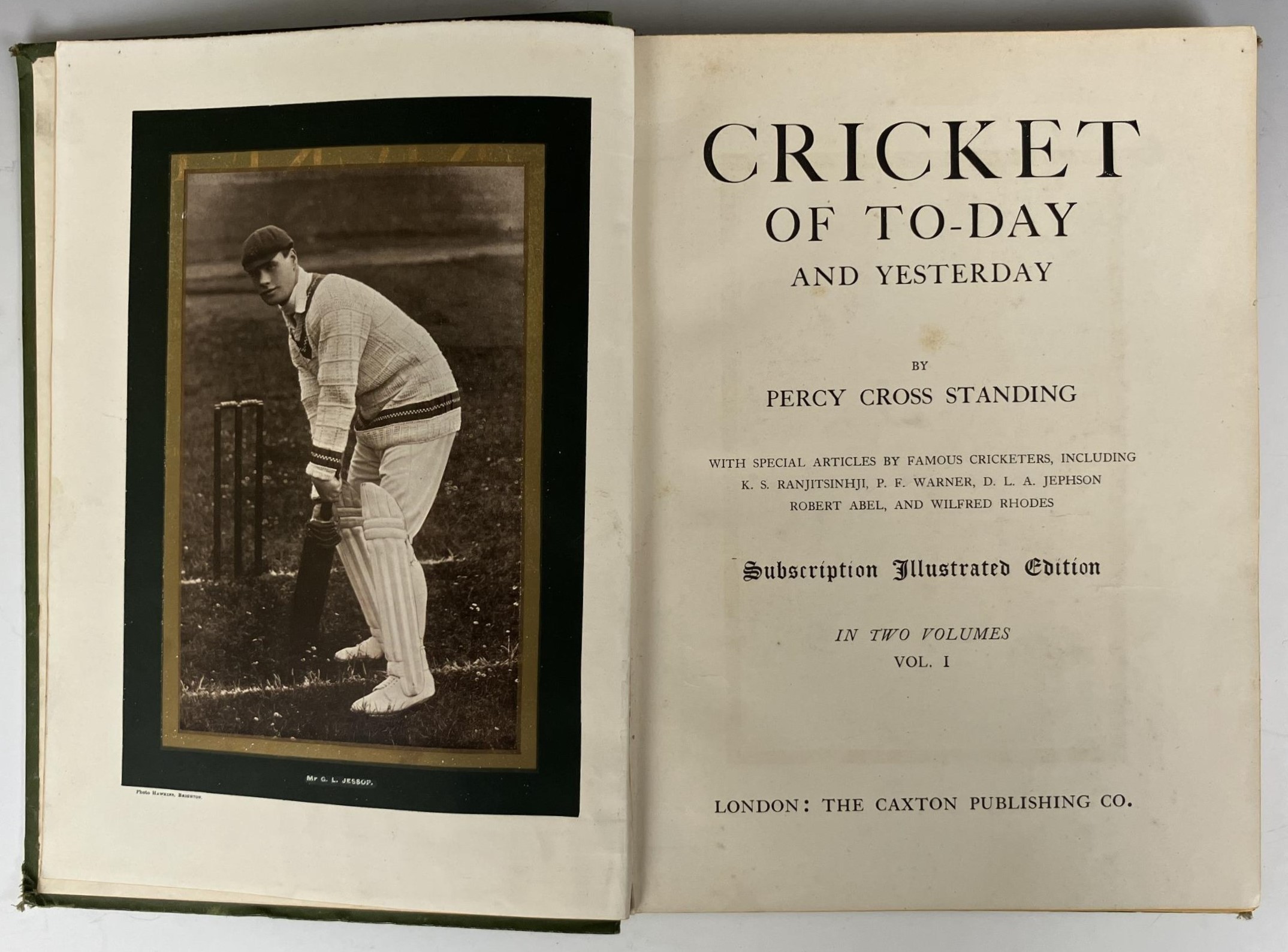 Giffen (George), With Bat and Ball, Cricket Of Today Illustrated, 2 vols., The Book Of Cricket, - Image 5 of 15