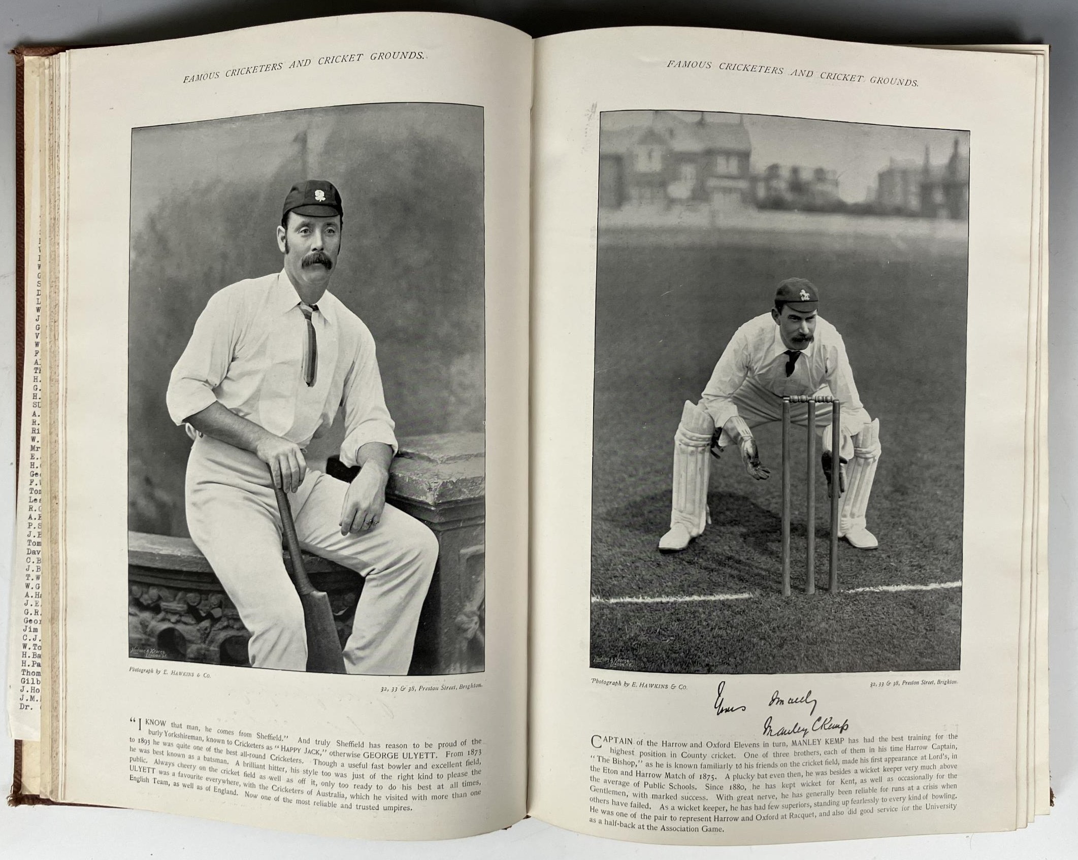 Giffen (George), With Bat and Ball, Cricket Of Today Illustrated, 2 vols., The Book Of Cricket, - Image 9 of 15