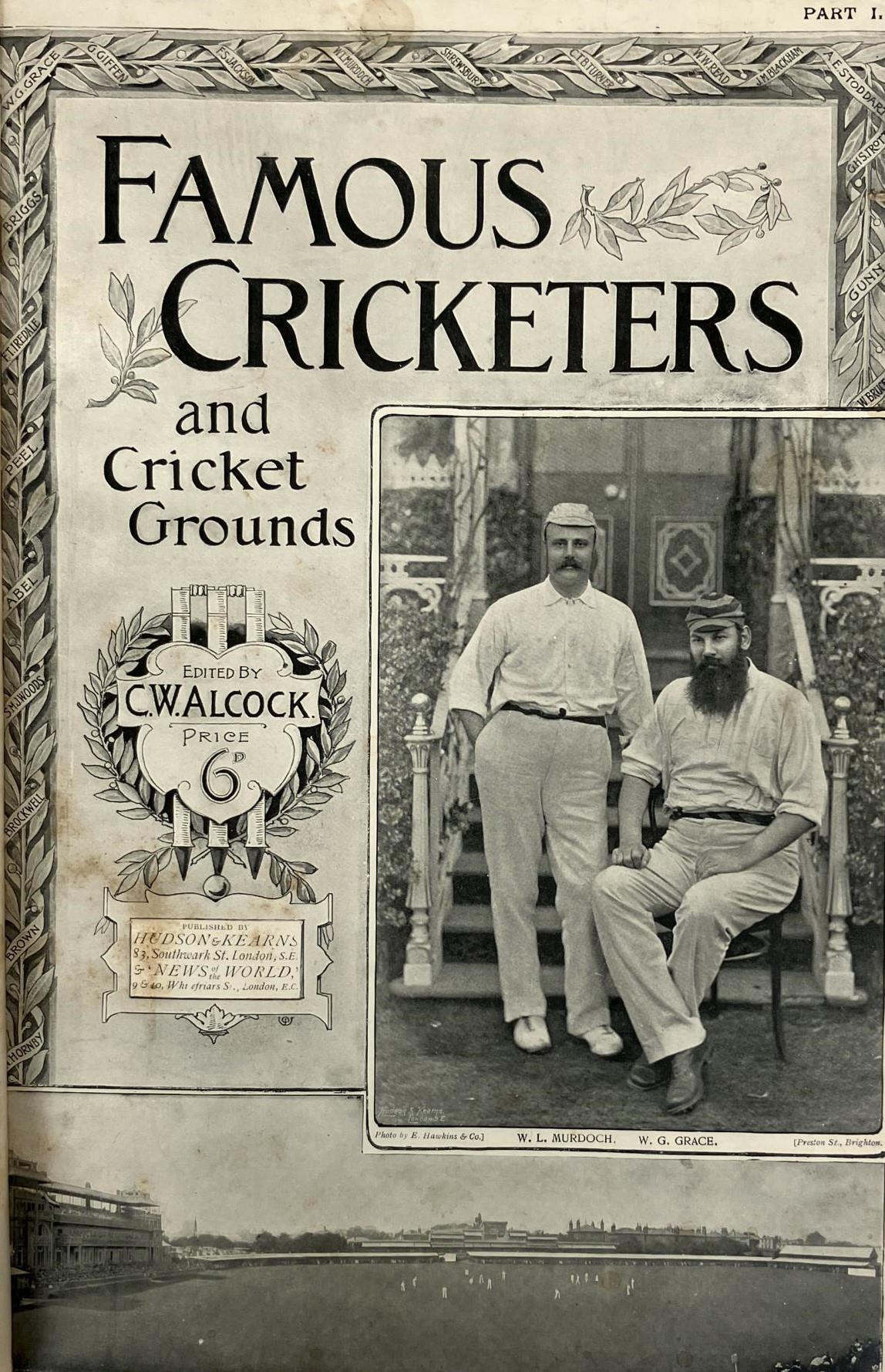 Giffen (George), With Bat and Ball, Cricket Of Today Illustrated, 2 vols., The Book Of Cricket, - Image 8 of 15