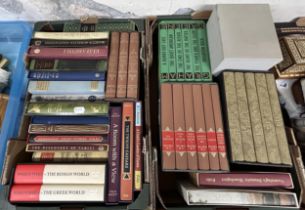 Assorted Folio Society books (2 boxes)