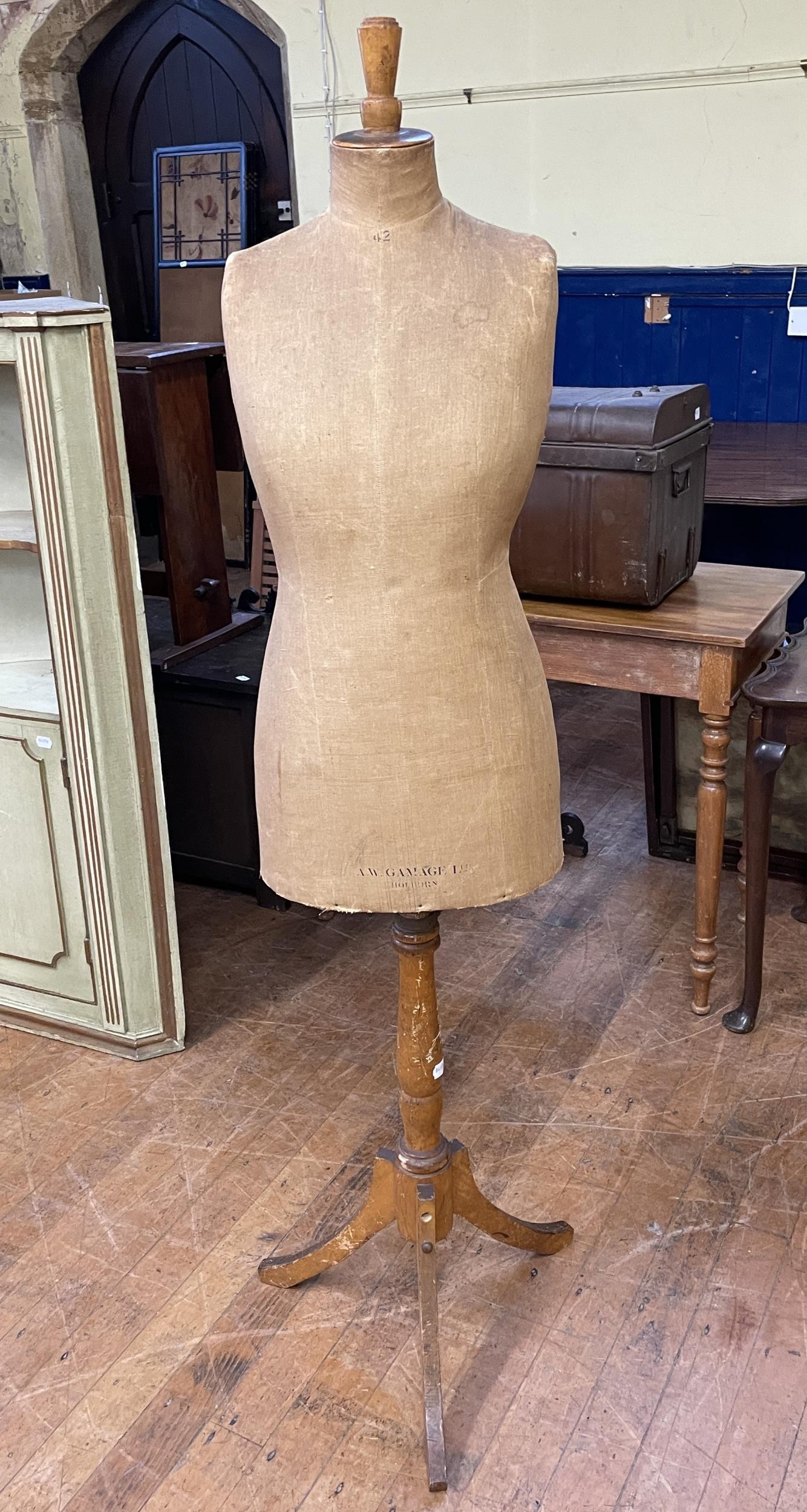 A mannequin, by A W Grange Ltd