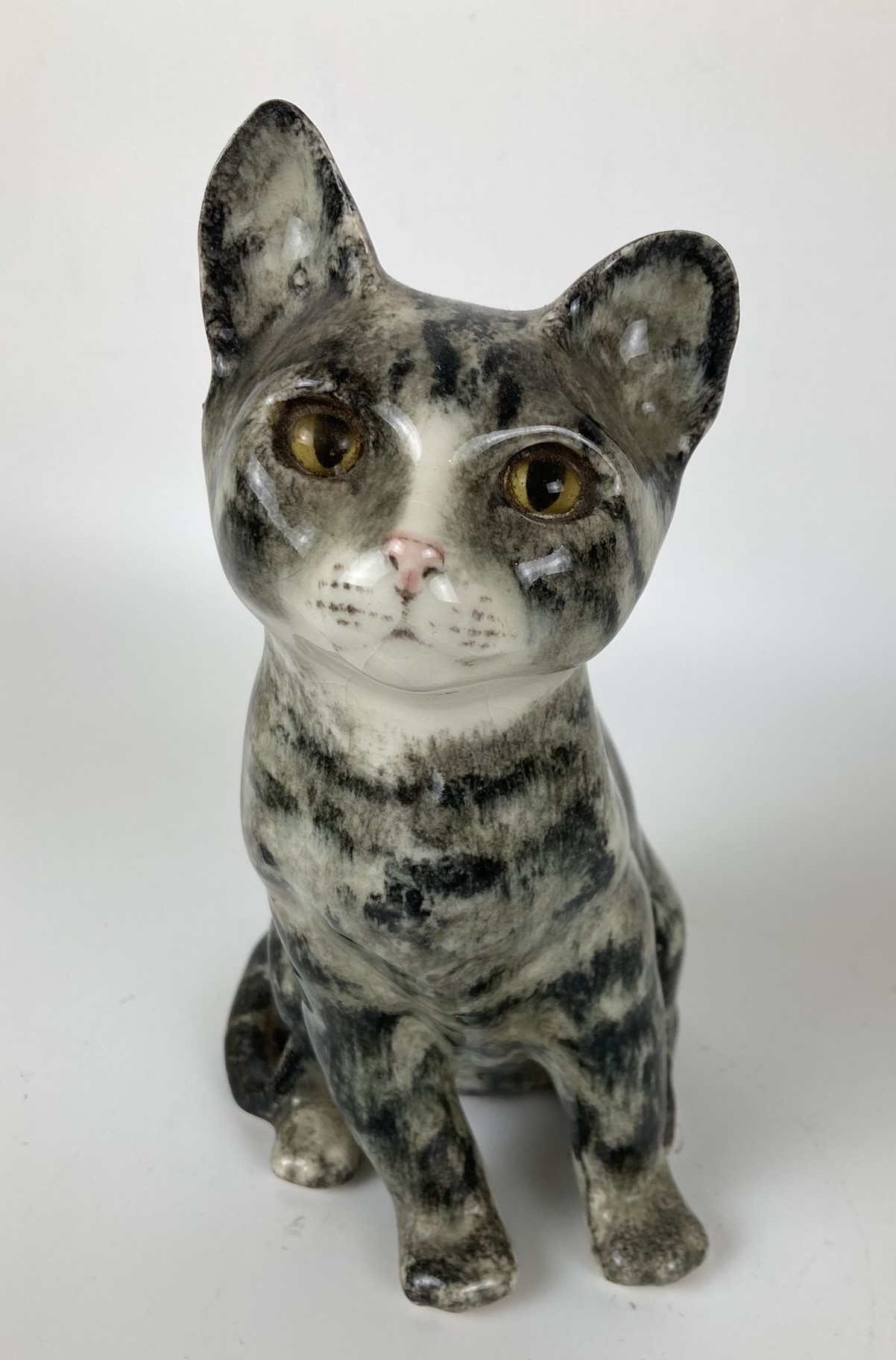 A Winstanley cat, 23 cm high, and two other cat figures (3) - Image 2 of 2