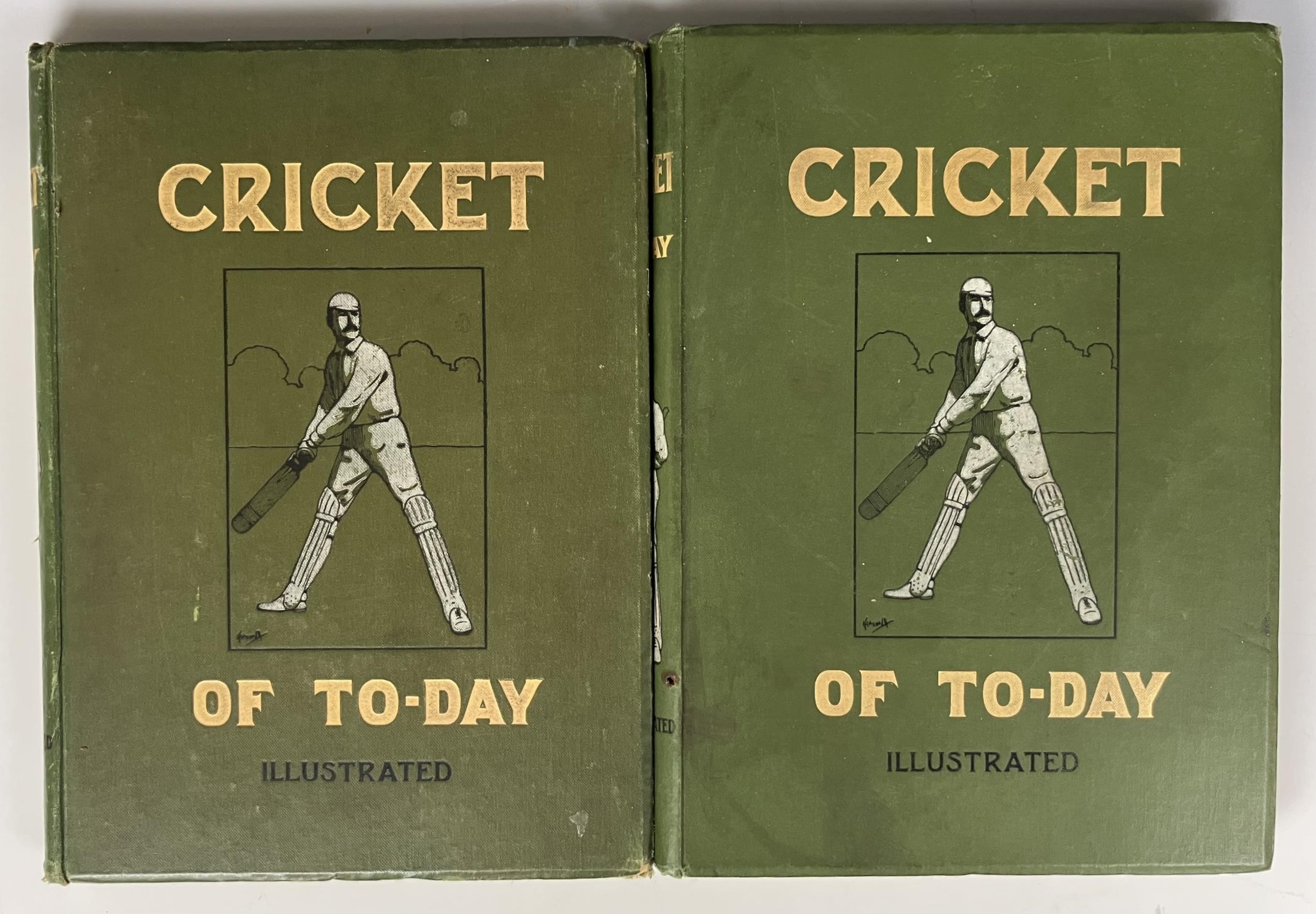 Giffen (George), With Bat and Ball, Cricket Of Today Illustrated, 2 vols., The Book Of Cricket, - Image 4 of 15