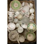 Assorted ceramics and glass (4 boxes)