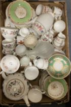 Assorted ceramics and glass (4 boxes)