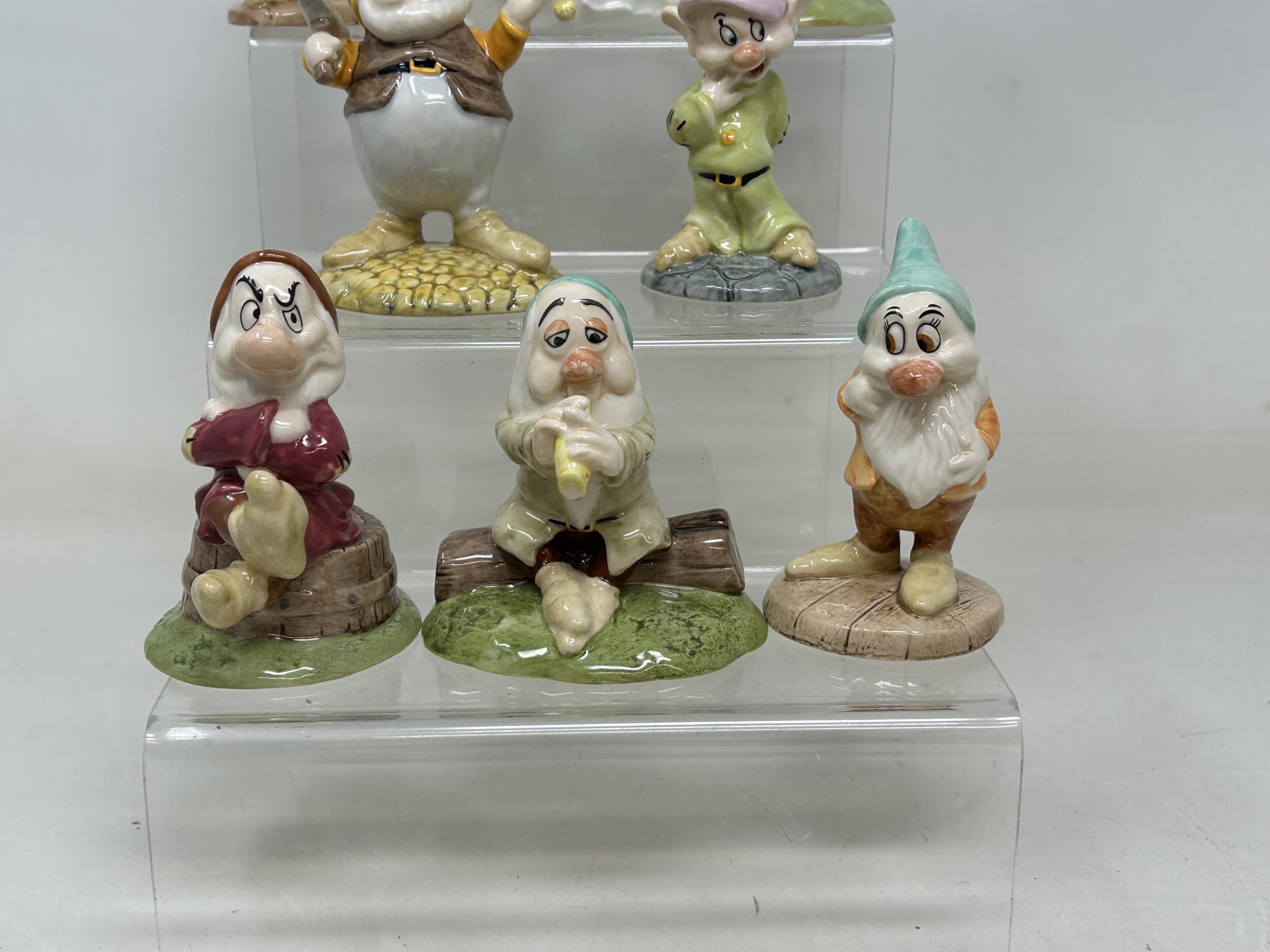 A Royal Doulton set of Snow White and the Seven Dwarfs, No 1135, boxed with certificate, a Bunnykins - Image 7 of 9