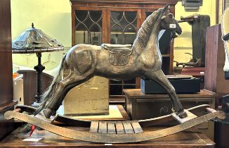 A rocking horse, 127 cm