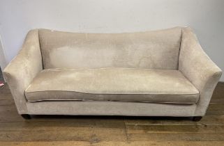 A cream sofa, 220 cm wide