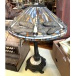 A Tiffany style lamp, 42 cm diameter