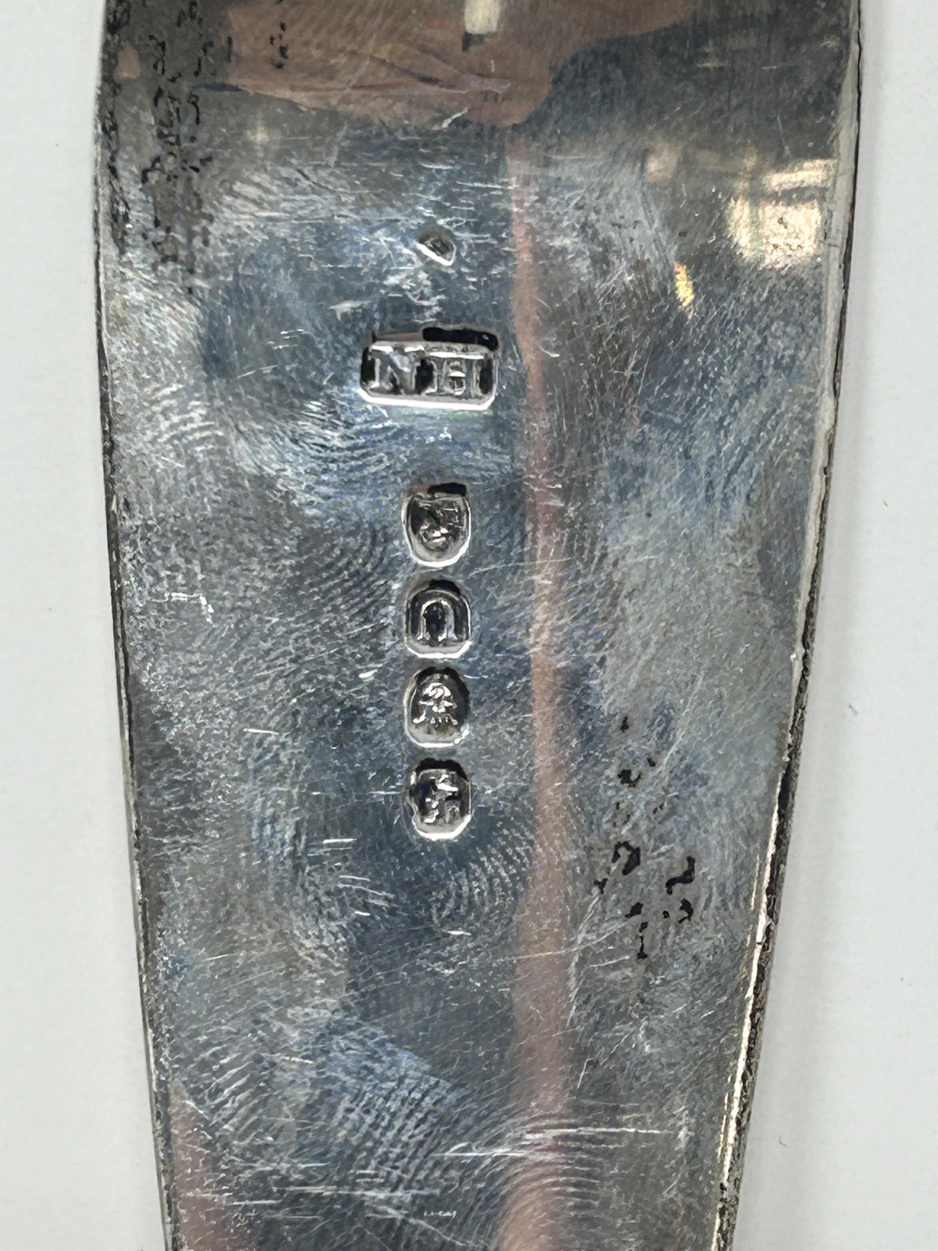A George III silver fiddle pattern punch ladle, London 1815, 7.2 ozt - Bild 5 aus 5