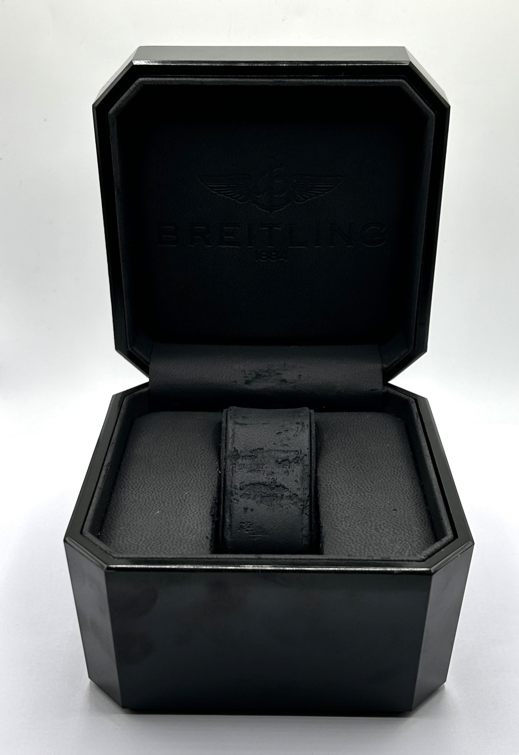 A gentleman's stainless steel Breitling for Bentley Chronometer wristwatch, boxed with paperwork - Image 7 of 15