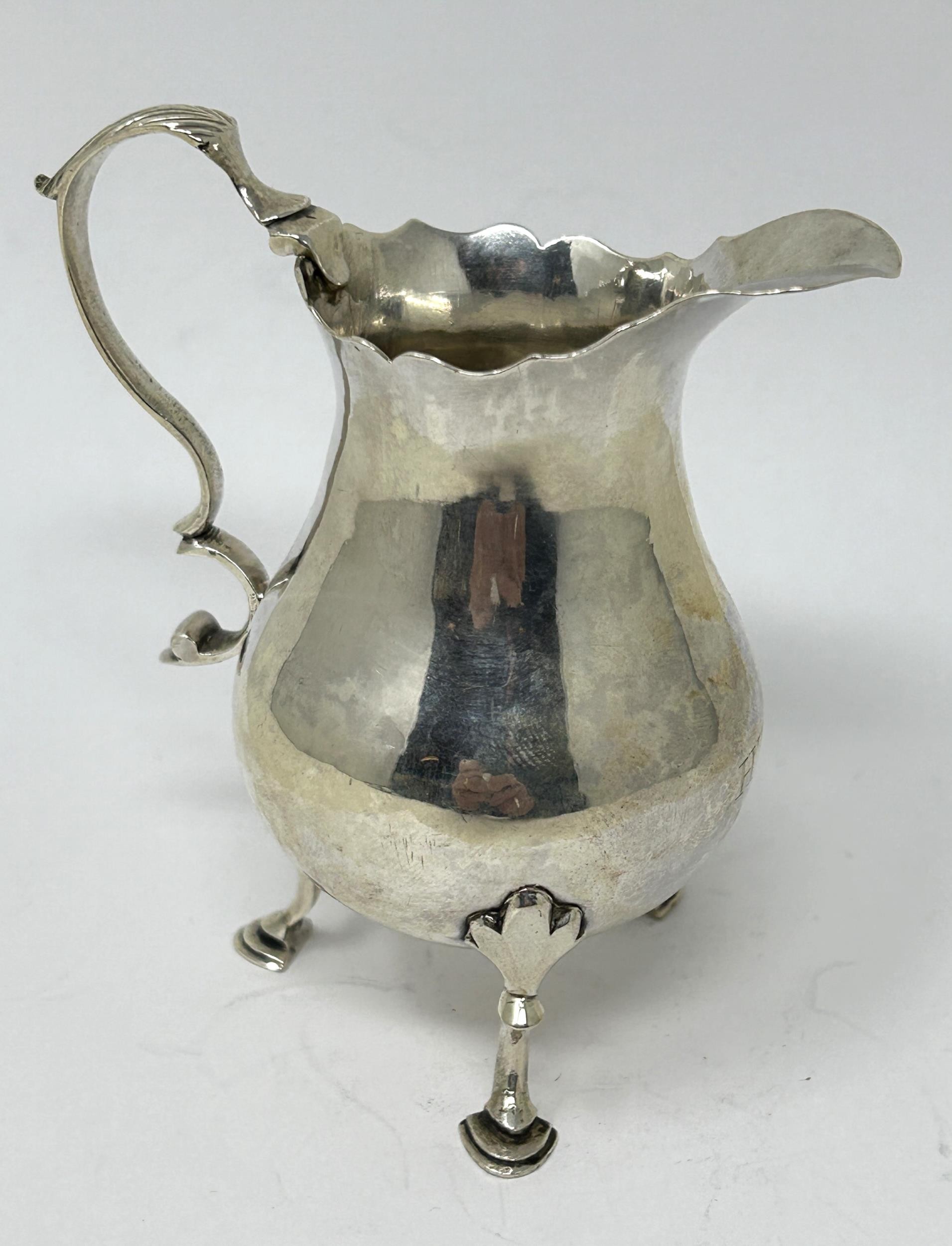 A George III cream jug, London 1771, 2.2 ozt - Bild 7 aus 7
