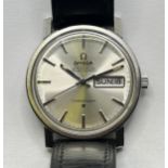 A gentleman's stainless steel Omega Constellation Automatic Chronometer wristwatch, on a later