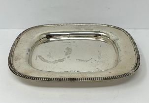 A George V silver stand, London 1937, 5.9 ozt
