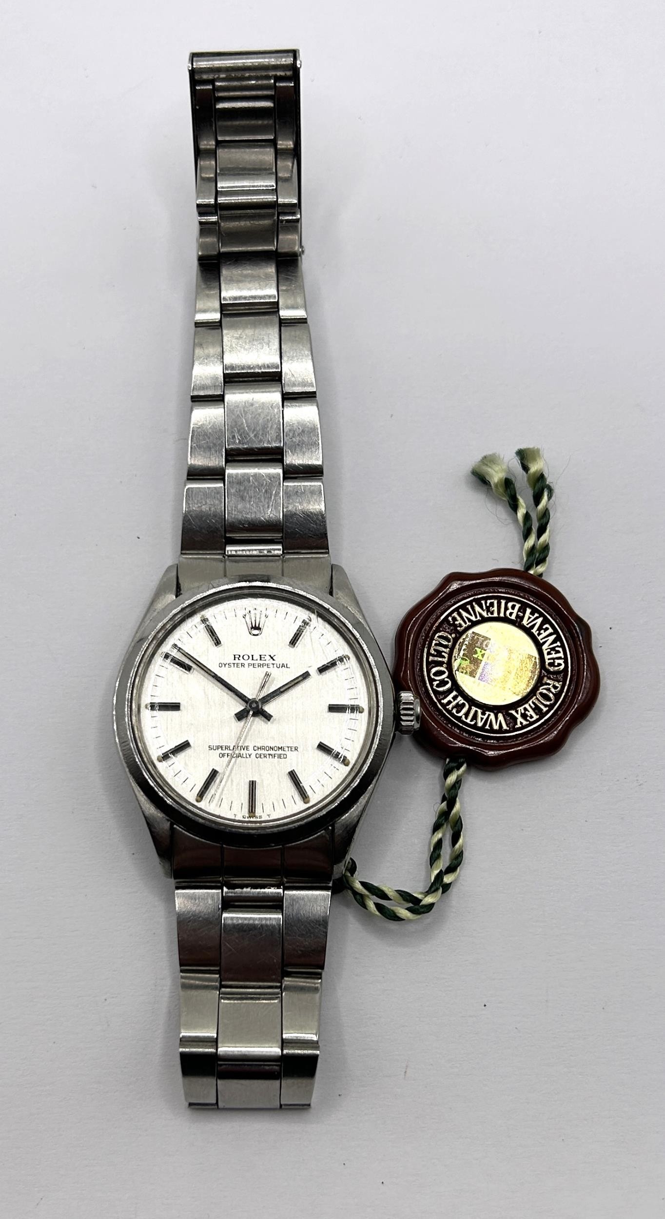 A gentleman's stainless steel Rolex Oyster Perpetual Superlative Chronometer wristwatch, boxed - Image 2 of 10