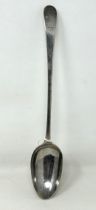 A George III silver Old English pattern gravy spoon, London 1788, 1.3 ozt