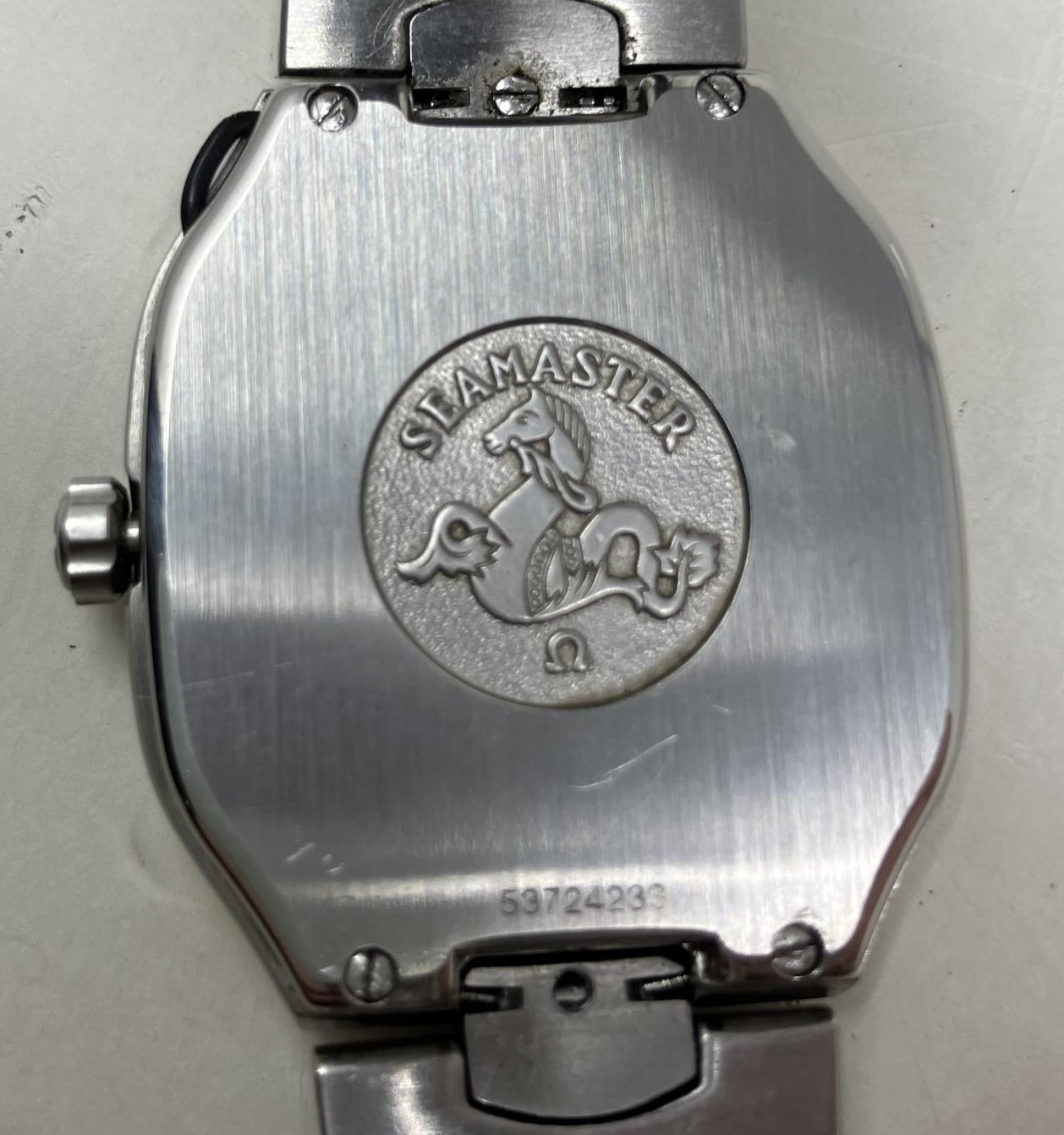 A gentleman's stainless steel Omega Seamaster Polaris wristwatch - Image 2 of 2