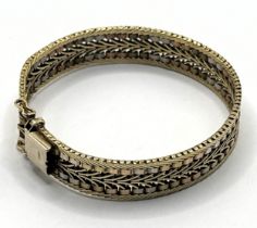 A 9ct multi-coloured gold bracelet, 21.3 g