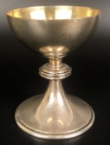 An Elizabeth II silver goblet, London 1977, 4.2 ozt