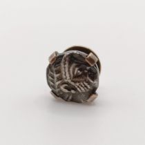 A buttom stud, set a Roman/Greek coin