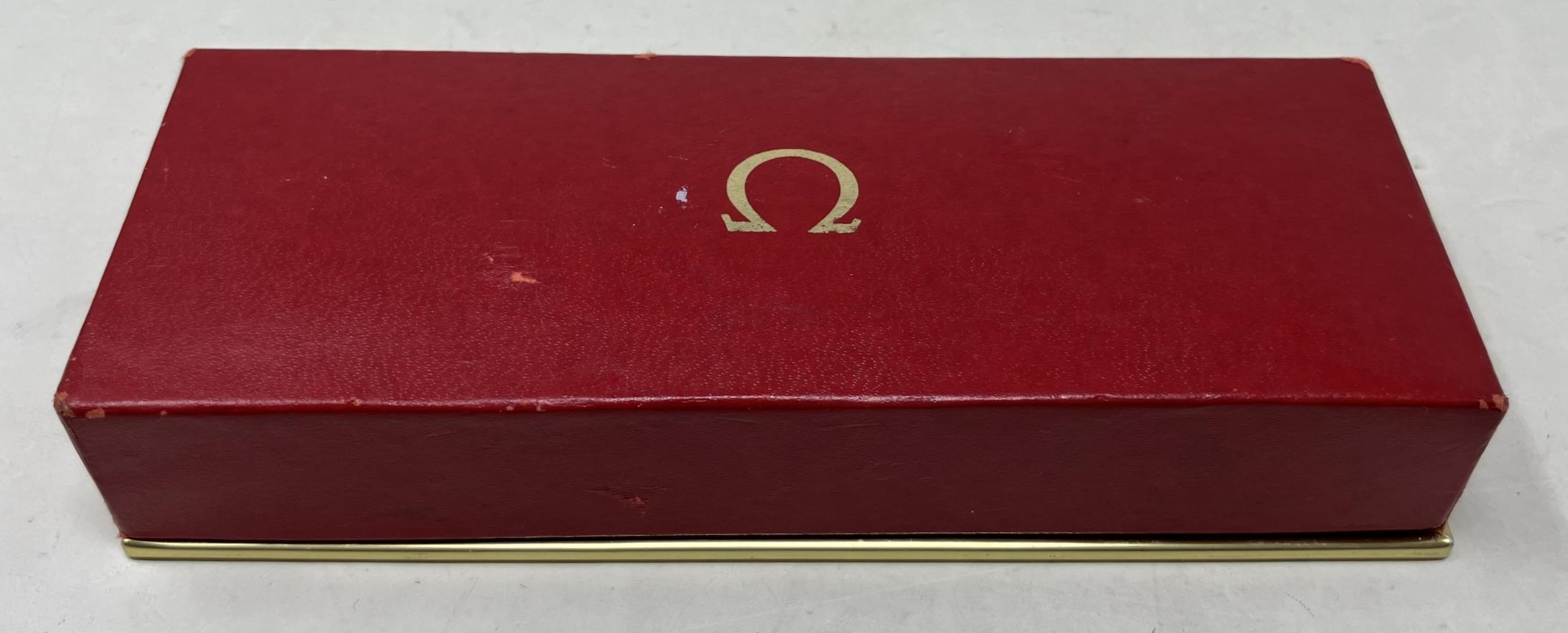 A gentleman's 14ct gold Omega wristwatch, lacking strap, in an associated Omega box - Image 3 of 3