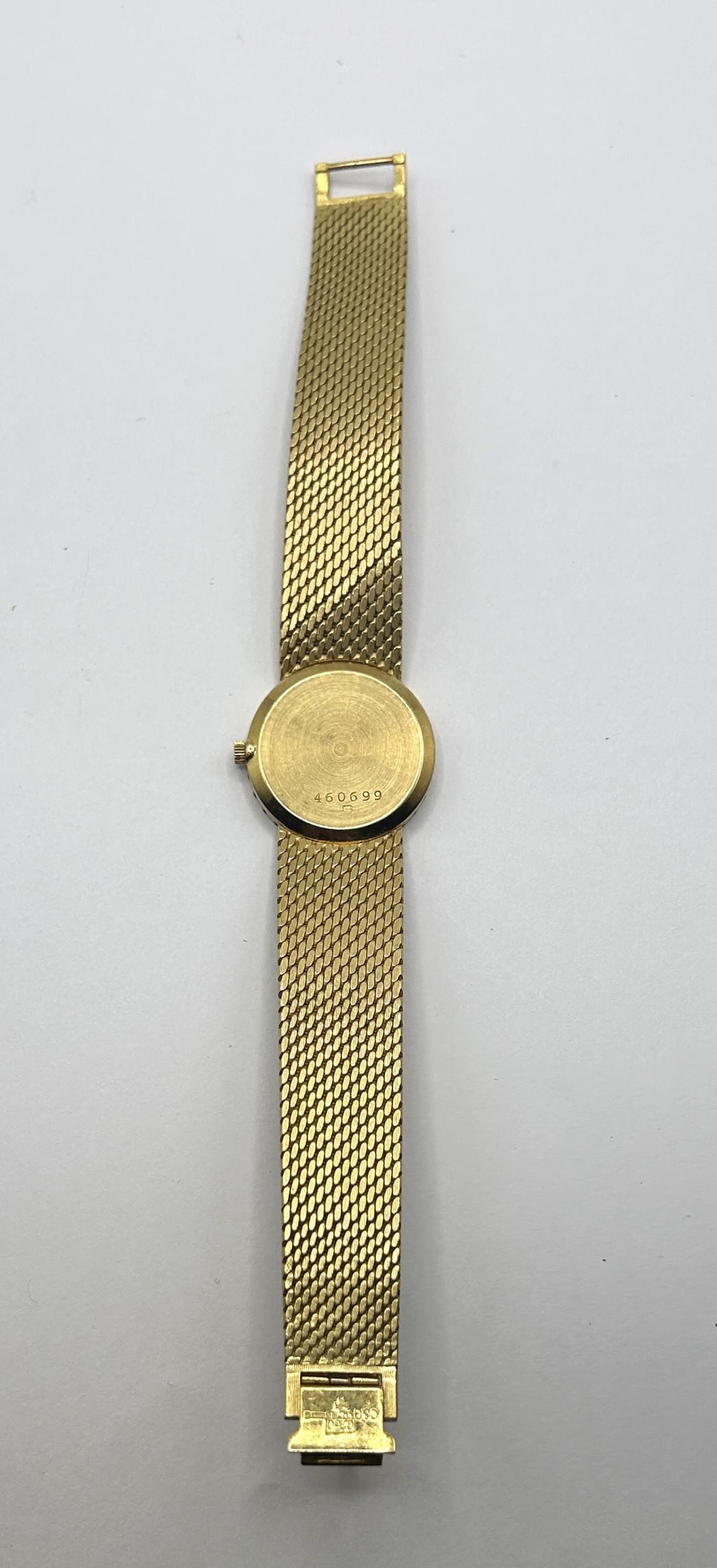 A ladies 18ct gold Vacheron & Constantin wristwatch, with a diamond bezel, all in 60 g - Image 3 of 4