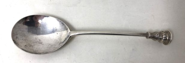 ***Withdrawn*** A George III silver seal top spoon, London 1779, 1.8 ozt