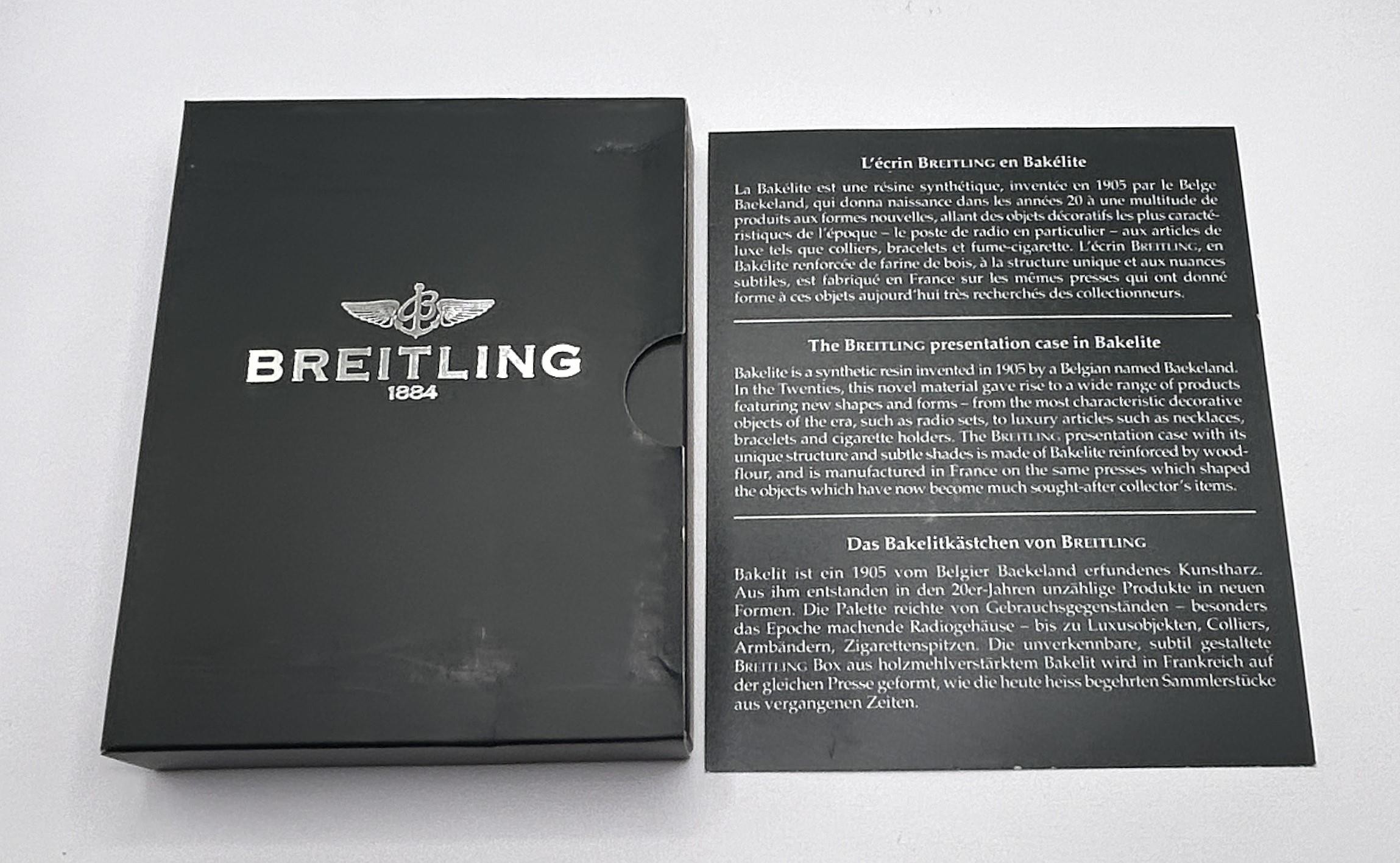 A gentleman's stainless steel Breitling for Bentley Chronometer wristwatch, boxed with paperwork - Image 9 of 15