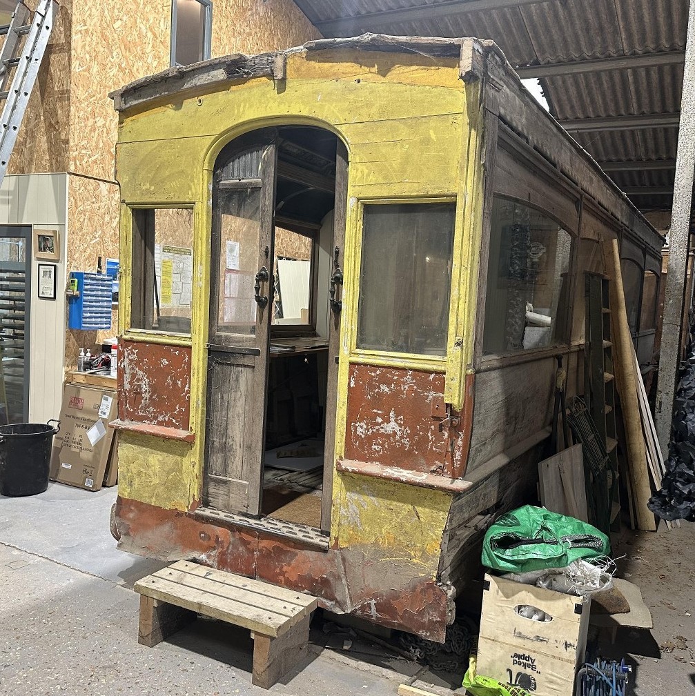 A rare Brush Electrical Engineering Co Ltd tram car, Bournemouth & Poole car No. 113, in largely - Image 7 of 62