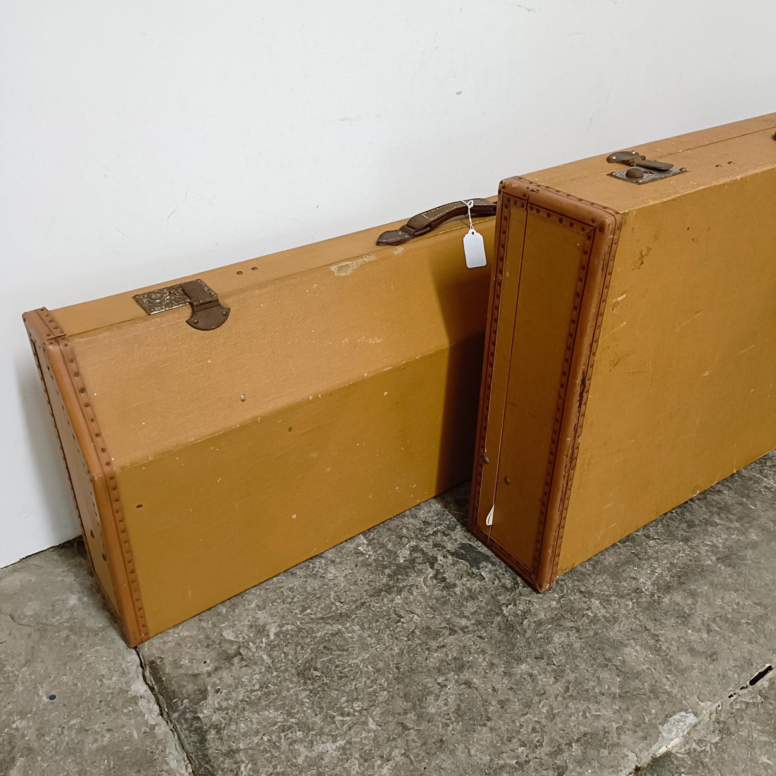 Two suitcases, understood to be suitable for a Mercedes-Benz SL190 (2) - Image 2 of 5