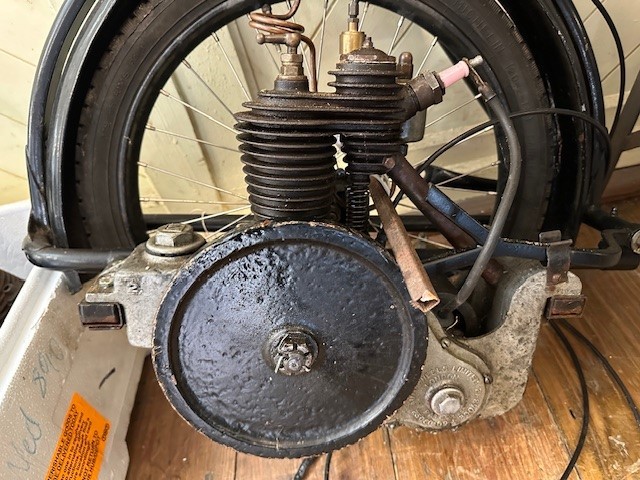 A gentleman's vintage bicycle, with a rare Wall Auto-Wheel, with various spare parts - Bild 3 aus 10