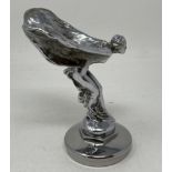 A Rolls-Royce 1929 Phantom II mascot on correct cap in original condition with full Charles Sykes,