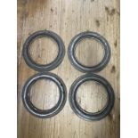 A set of four Rolls-Royce wheel covers, 17 inch diameter (4)