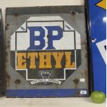 An enamel sign, BP Ethyl, Ethyl Brand of Anti-Knock, Ethyl Gasoline Corporation, 274, 61 x 53.5