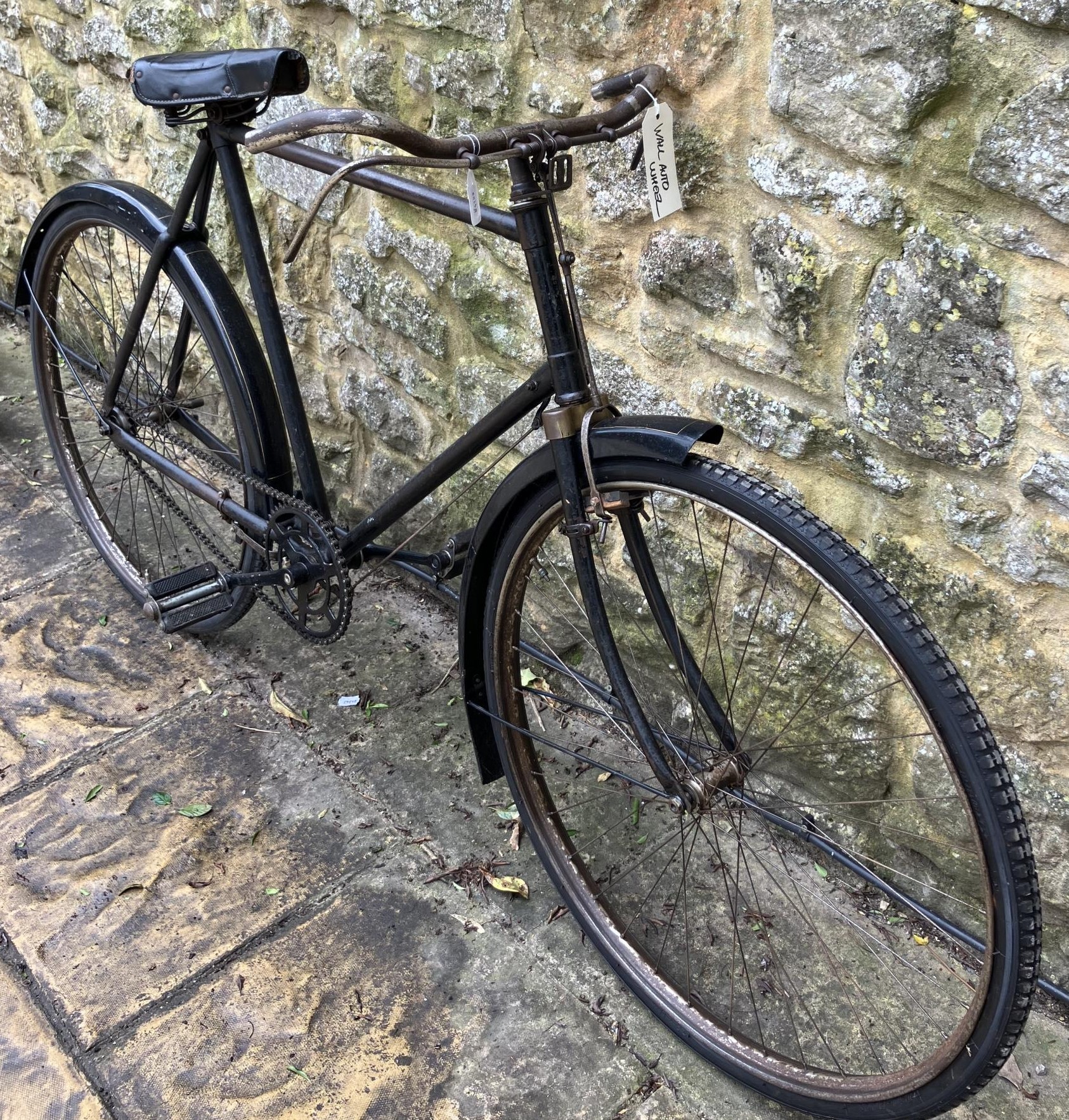 A gentleman's vintage bicycle, with a rare Wall Auto-Wheel, with various spare parts - Bild 10 aus 10