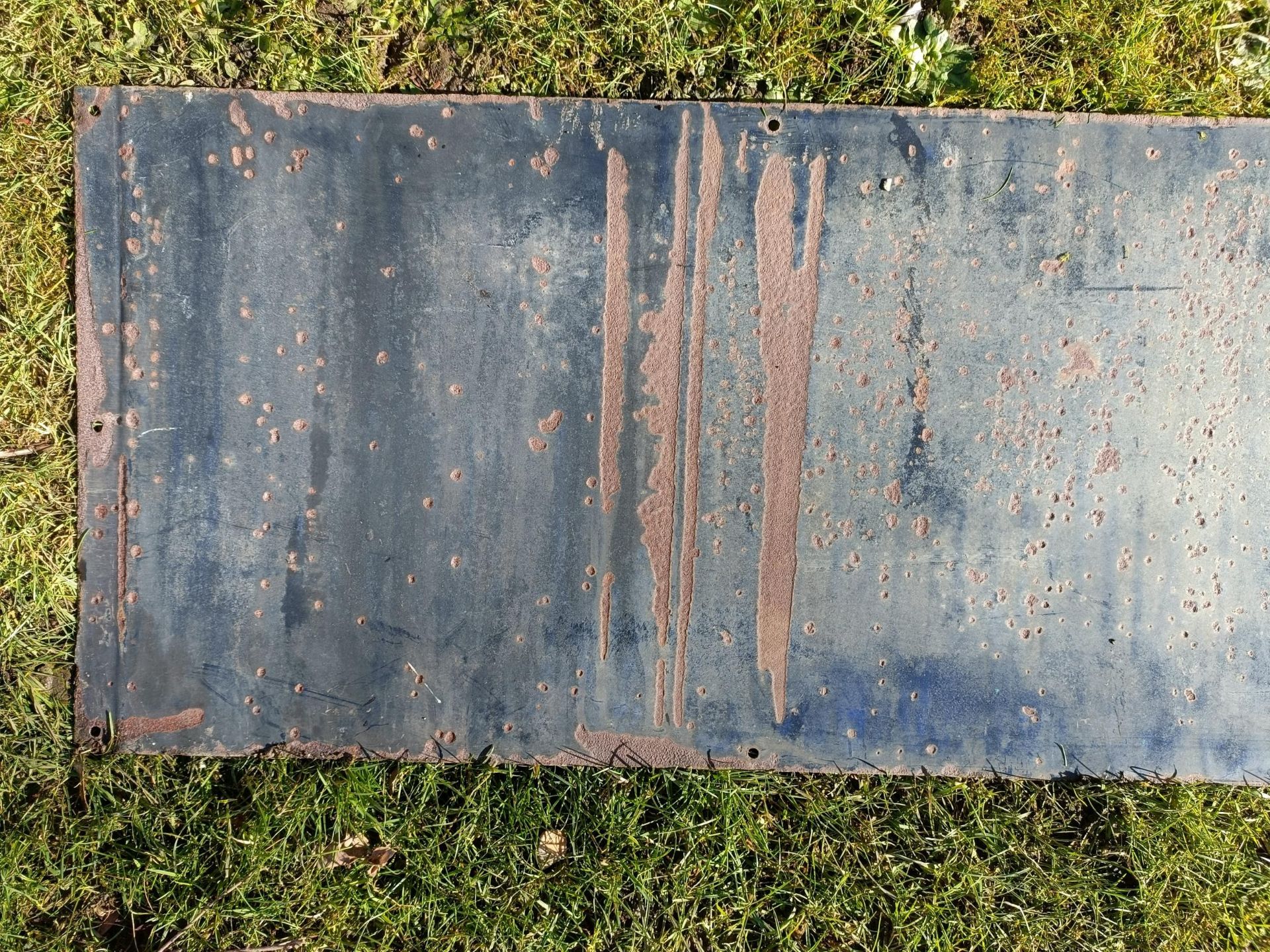 A Southampton Yard British Railways (Southern Region) green enamel station sign, in two pieces, - Image 10 of 14