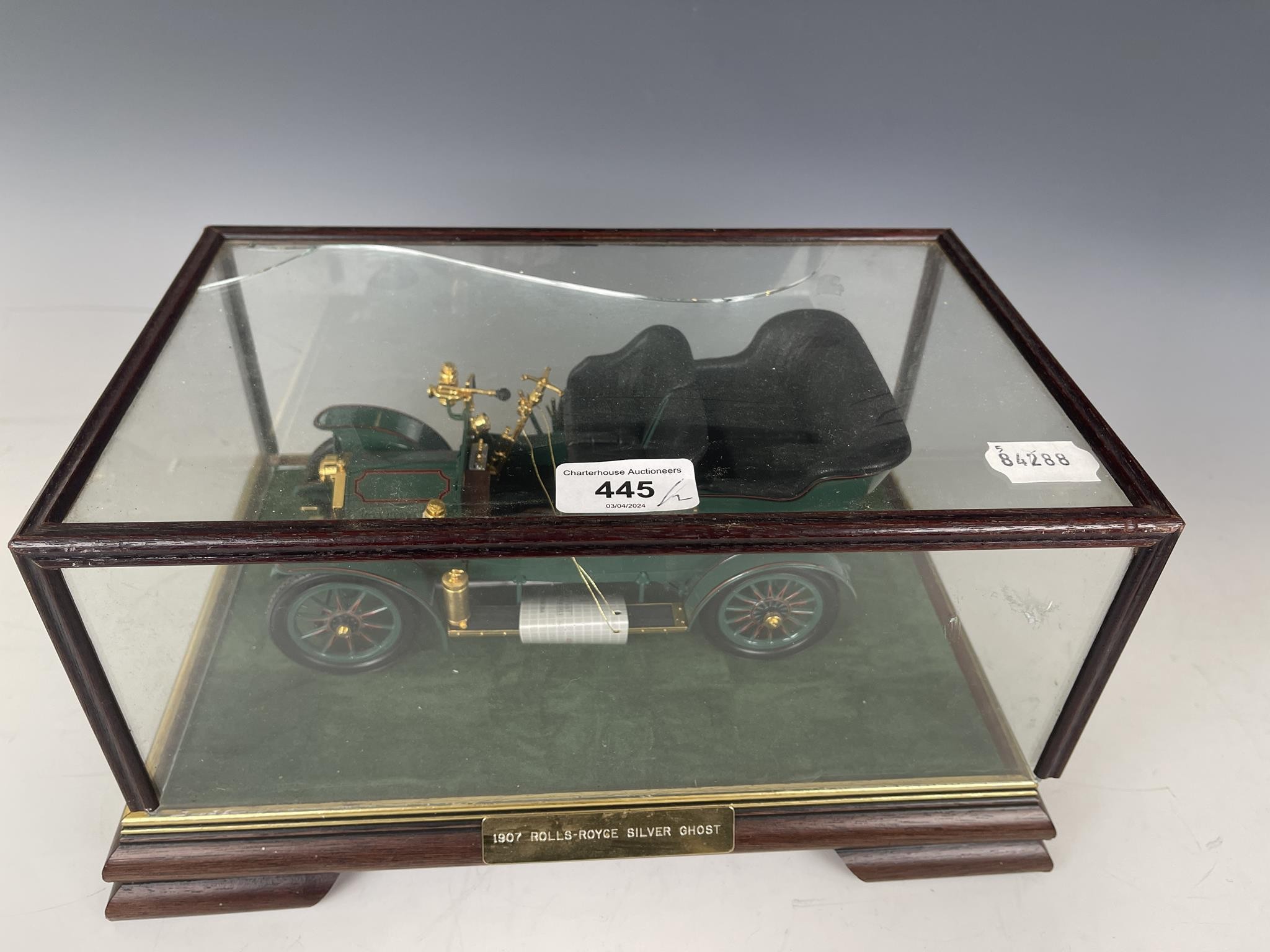 A Precision Models Bugatti Royale Coupe Napoleon, and a Rolls-Royce Silver Ghost, both cased (2) - Image 2 of 4