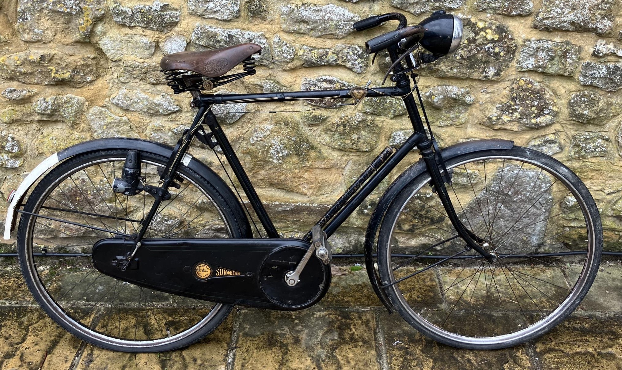 A gentleman's vintage Sunbeam bicycle, probably 1930s