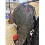 A quantity of motorcycle clothing and other items