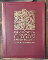 A Coronation Official Souvenir programme for the Coronation of George VI and Queen Elizabeth, May