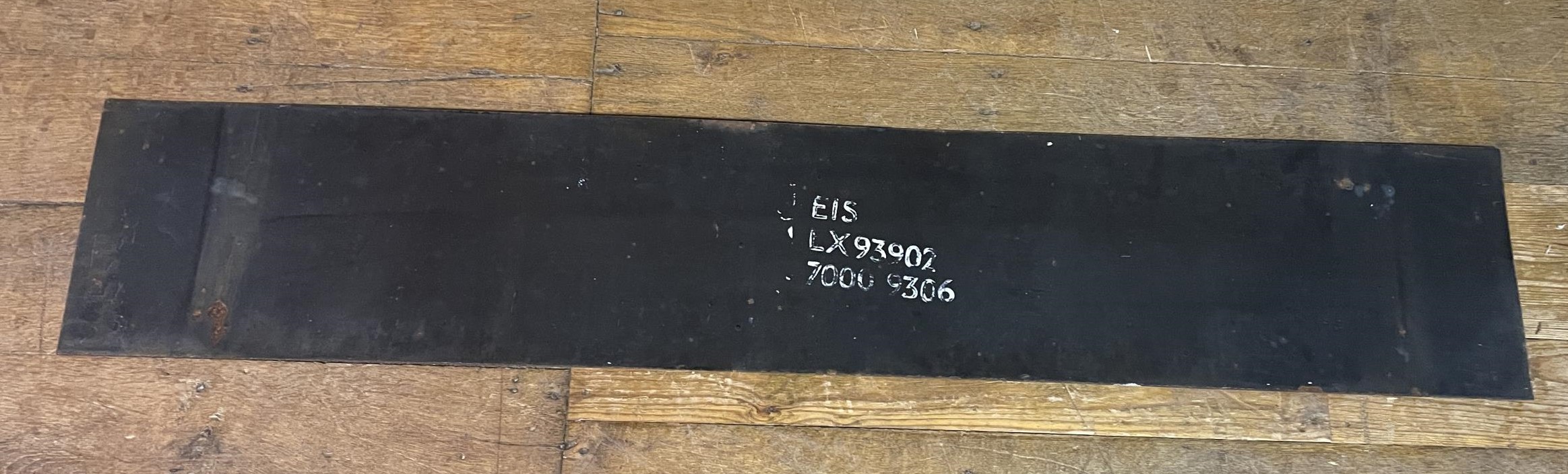 A London Underground enamel sign, Hainault, 27 x 149 cm - Image 6 of 7