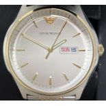 A gentleman's stainless steel Rotary Automatic wristwatch, boxed, with manual and spare links, and a