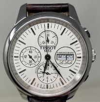 A gentleman's stainless steel Tissot Le Lode Automatic wristwatch, in an associated box