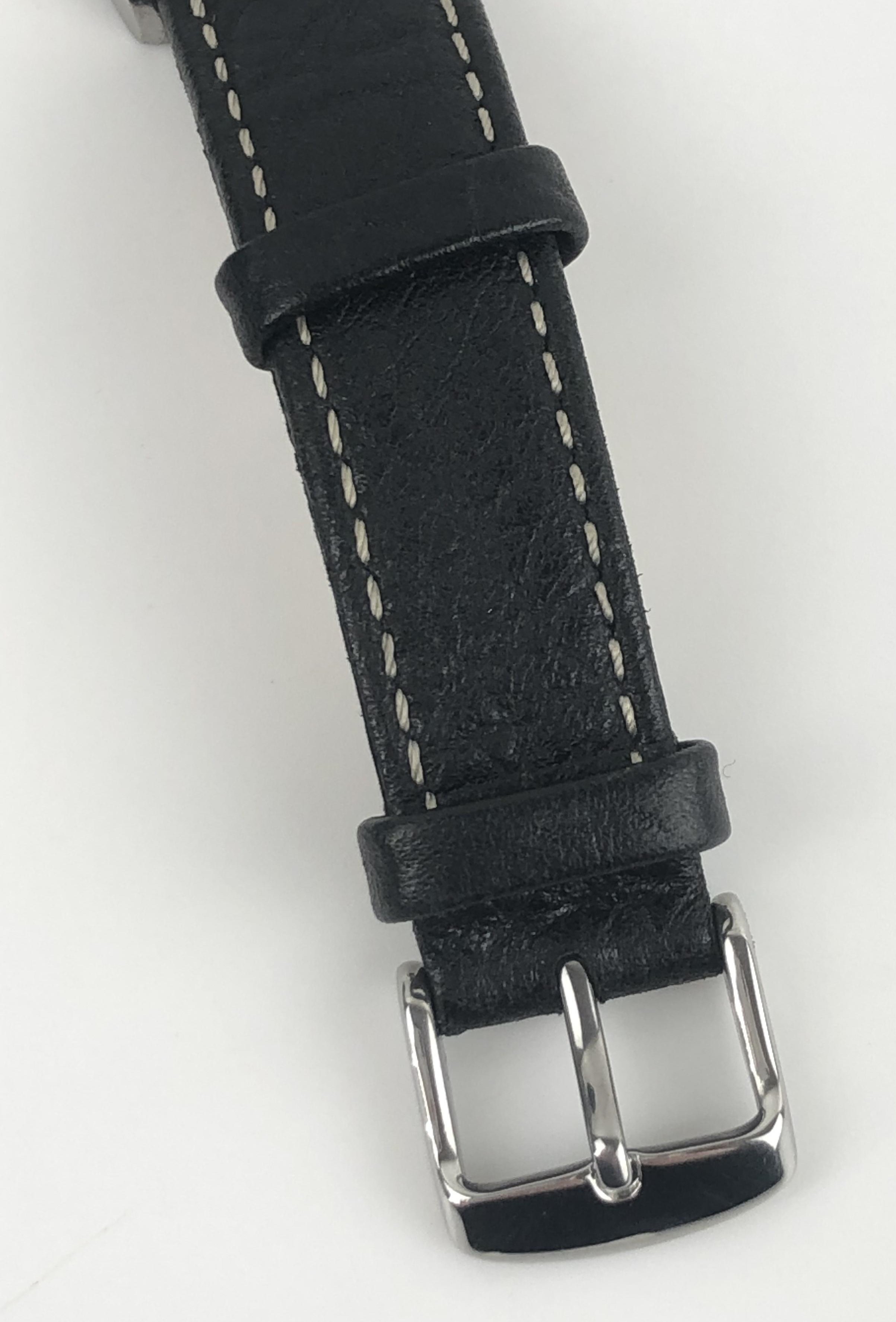 A gentleman's Universal Geneve Polerouter Automatic Microtor wristwatch, with a black dial currently - Image 7 of 10