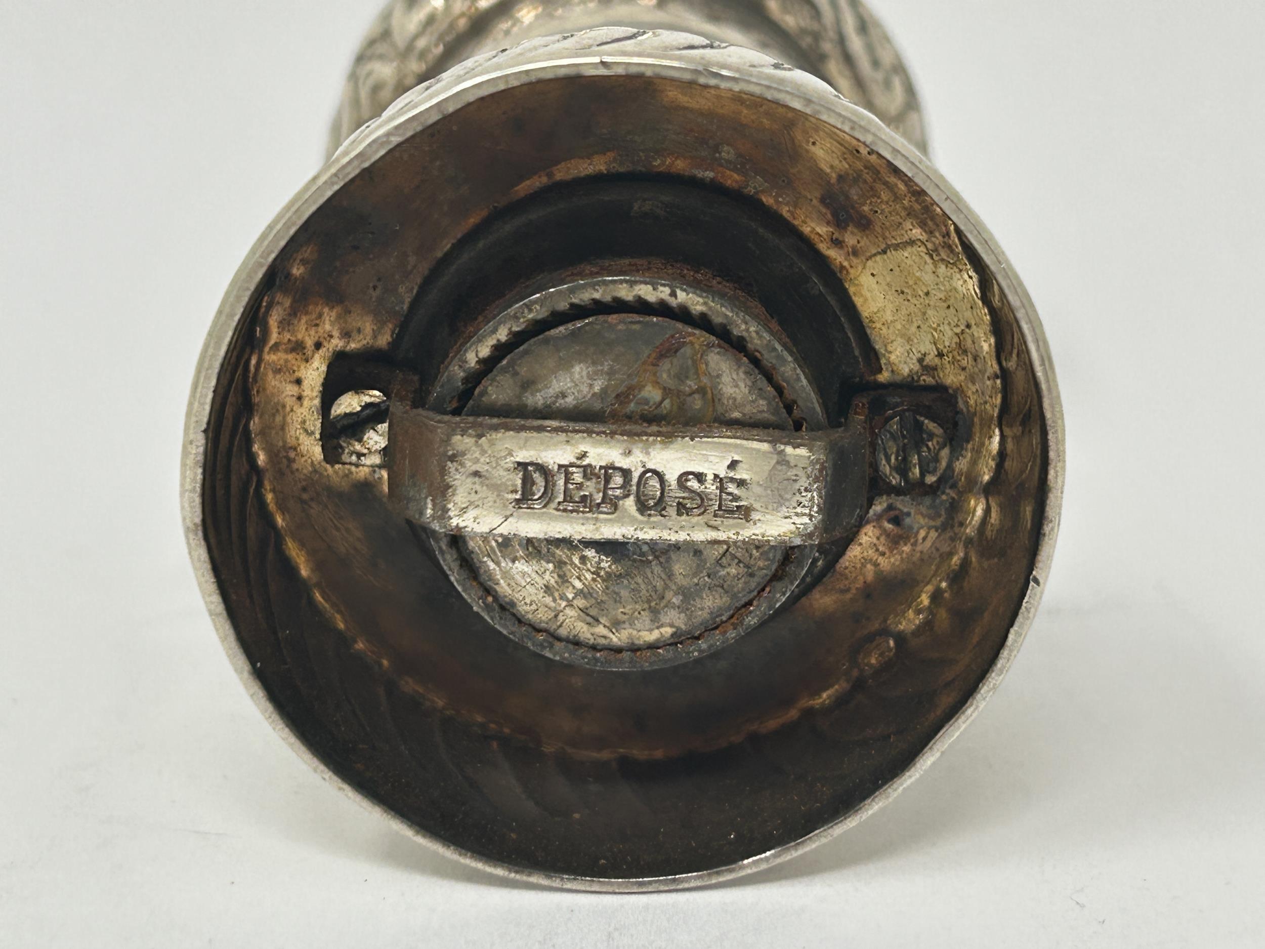 A silver mounted pepper grinder, marks rubbed - Image 4 of 5