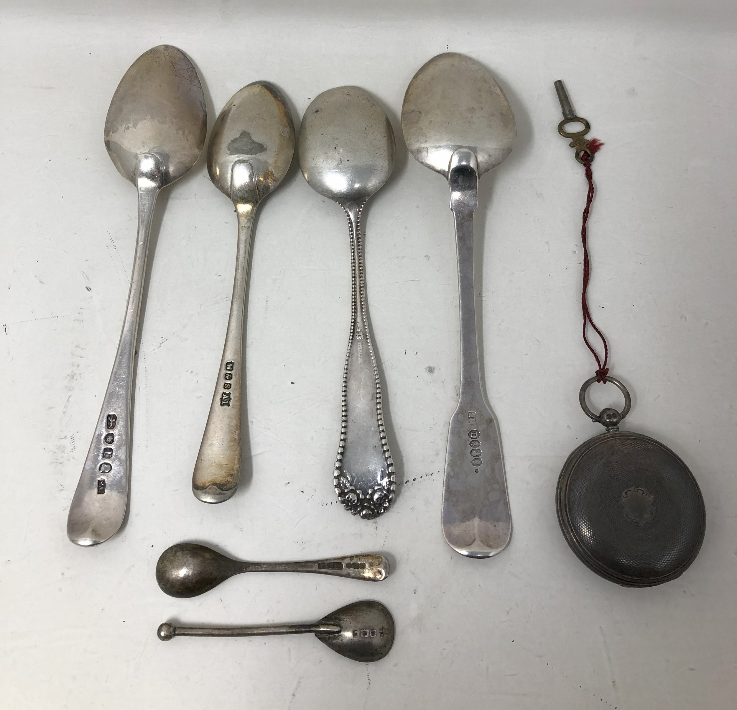 Assorted silver plate (box)